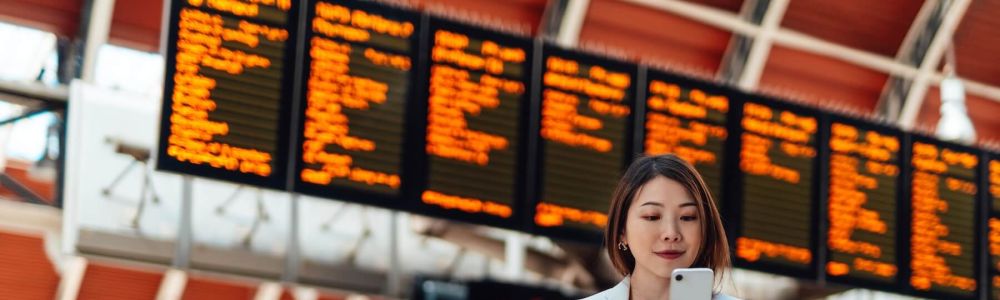 Real-time train journey information